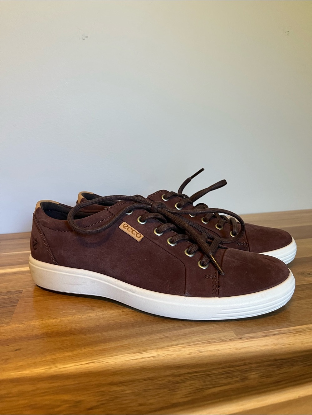 Ecco soft 7 sneakers maroon